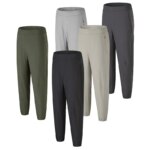 OUTDOOR Workout Running Pants for Men's Summer Slim Casual New Loose High Elasticity Quick Drying Cotton Casual Sweatpants