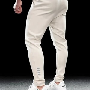 Men's Sports Gym Fitness Casual Slim Stretch Running Pants Tops Men's Quick-drying Breathable Training Pants Autumn Winter