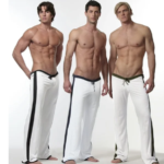 Free Shipping Men's clothes For 2020 Sportswear Yoga Pants  Pure Cotton Motion P ants  Motion