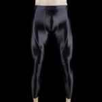 Series Sexy Men  gloss Fitness Yoga Jogging Fighting Weight Spandex Tight Sports Shiny Hurdle Leggings Pants High elasticity