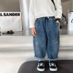 Boys Jean Pants Long Trousers Cotton 2024 Classic Spring Autumn Baby's Kids Pants Teenagers Outwear High Quality Children's Clot