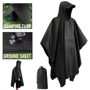 Coat Hooded Raincoats Travel Hiking Fishing Climbing Poncho Outdoor Portable Adult Waterproof Raincoat Women Men Practical Rain