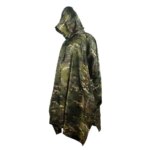 CP Jungle Portable Camouflage Waterproof Fabric Rain Protection Cape Adult Poncho Raincoat Cloak Travel Rainproof Motorcycle Man