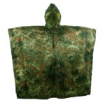 Tactics Flecktar Portable Camouflage Waterproof Rain Protection Cape Adult Poncho Raincoat Cloak Travel Rainproof Motorcycle Man