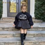 Fashion Baby Girl Boy Sweatshirt Infant Toddler Child Hoodie Fleece Casual Letter Print Top Outfit Baby Clothes 1-10Y