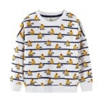 Jumping Meters 2-7T Print Boys Sweatshirts Kids Clothes Long Sleeve Baby Hooded Sport Shirts Autumn Spring Tops Pullover Shirts