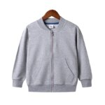 Kids Zipper Hoodies 2-12Years Old Young Children' Sweatshirt Boys & Girls Clothing Outdoor Sportswear Cotton Coat Jacket Selling