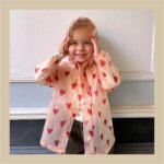 KS Baby Girls Raincoat Coat Teenage Students Cape Style Waterproof Poncho Kindergarten Raincoat Boys Cartoon Outerwear Rain Gear