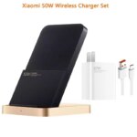 EU.US 50W Wireless Charger Set With 67W Charger 6A Cable Vertical Air Cooling Fast Charging For Xiaomi 10/11/12 Pro For iPhone