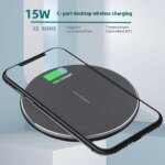 Ultra-thin Pd Data Line Luminous Wireless Charger Gift For Portable Desktop Mobile Phone Wireless Charger