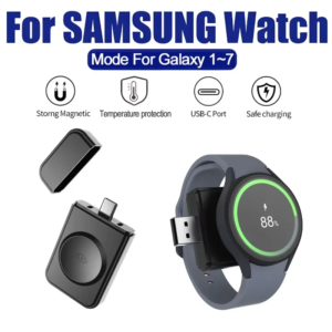 Charger for Samsung Galaxy Watch 6/6 Classic/5/5 Pro/4/4 Classic/3/Active 2/Active 1 Galaxy Watch Magnetic Wireless Charging