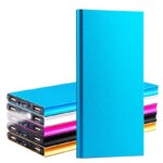 20000mAh Power Bank Portable Ultra Thin Slim Polymer Phone Charger Powerbank Double USB With LED Light for Smart Mobile Phones