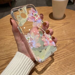 Soft TPU Case For Samsung A54 A55 5G Funda A35 A34 A15 A53 A52 A24 A22 A05s S25 S24 Ultra S23 Plus S22 S21 S20 FE Flower Covers