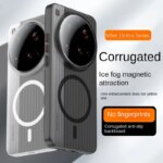 For Xiaomi Mi 15 Ultra Case Hard PC Slim Transparent Magnetic MagSafe Protective Back Cover Case For Xiaomi Mi 15 14 13T Pro