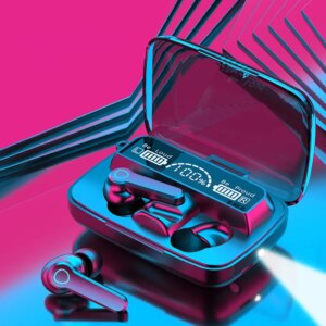 Bluetooth Wireless Headset 5.1 Bluetooth Earphones IPX5 Waterproof Headsets with Mic HiFi Stereo Music Earbuds for All Phone