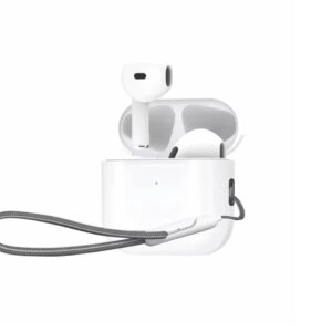 Wireless Earphones Bluetooth Headphones Noise Cancell Stereo Music Earbuds Touch Control Earbud With Microphone Pro 4 lanyard