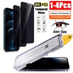 4PCS Dust Free Installation Privacy Screen Protector for Samsung S24 Ultra S25 S23 S22 A56 A55 A54 A53 A36 A35 A33 A26 A16 A15