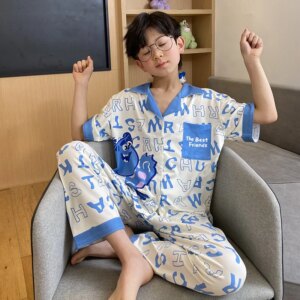 Men's Children's Pajamas Child House Clothing Pajama Girl Sets for Children Loungewear Sleepwear Robe Mother Kids