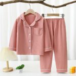 Baby Girls Clothes Pajamas Sets Boy Pyjamas Kids Homewear Cotton Sping Autumn Nightwear Children's Indoor Clothing Pijamas Suit