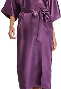 2021 New Satin Chiffon Robes Bridesmaid Robes Bride Robe Women Wedding Long Robe Bathrobe White Robe Satin Robe