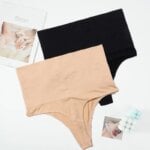 High Waist Trainer Women Tummy Slimming Control Panties Body Shaper Butt Lifter Thong Panty Shapewear Underwear Plus Isze S/3XL