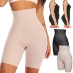 Power Shorts High Waist Body Shaper for Women Lightweight Cotton Blend Phenomenal and Ultra-Breathable Shapewear Control Panties