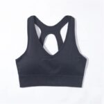 SVEIC Ribbed Sports Bra Yoga Seamless Underwear Gym Tops Women Sportswear Outdoor Vest Fitness Training Running Workout Clothing