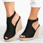Platform Sandals Woman Wedges Summer Women's Shoes 2024  Dress Slides Gladiator Mules Espadrilles Elegant Luxury Fashion Medical