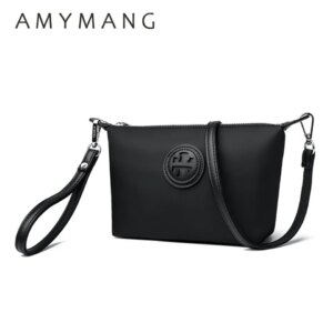 Carrying Mini Shoulder Crossbody Bags for Women Messenger Clutch Bags Waterproof Nylon Ladies Coins Fashion Handbag and Purses