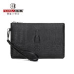 Feidikabolo Alligator Pattern Leather Man Clutch Wallet Long Design Fashion Clutch Purse Business Male Mobile Bag Animal Emboss