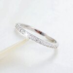 925 Sterling Silver Single Row Zircon Rings For Women Luxury Designer Jewelry Accessories Wholesale  Offers