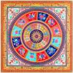 130cm Brand Design Bohemia Winter Scarf Women Shawls Big Square Scarf Twill 100% Silk Scarves For Ladies Fashion Hijab Bandanna