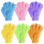 Five Fingers Bath Gloves Household Shower Towel Scrub Body Wash Children Home Supply Elastic Wipe Back Bathing Cleaning Gloves
