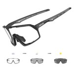 KAPVOE Photochromic Cycling Glasses Sports Sunglasses for Men Women UV400 Protection Bicycle MTB Mountain Bike Sunglasses