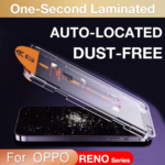 For OPPO Reno 8 8Z 7 6 5 4 3 2 Z LITE K F ACE SE  Pro Plus 5G Tempered Glass Screen Protector Easy Install Auto-Dust Removal Kit