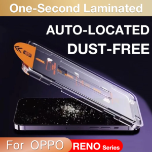 For OPPO Reno 8 8Z 7 6 5 4 3 2 Z LITE K F ACE SE  Pro Plus 5G Tempered Glass Screen Protector Easy Install Auto-Dust Removal Kit