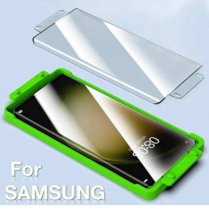 for Samsung Galaxy S24 S23 S22 S21 S20 NOTE 20 10 Ultra 9 8 PLUS Explosion-proof Screen Protector Glass Protective with Install
