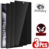 1-3PCS Anti-spy Tempered Glass For Samsung Galaxy S25 Ultra S24 Plus S25+ Privacy Screen Protector For Galaxy S24 Ultra S25Ultra
