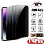Anti-spy Tempered Glass for Samsung S24 S25 Ultra S23 FE S22 Plus A55 A54 A35 A34 A25 A32 A53 A06 A15 Privacy Screen Protector