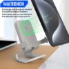15W fast Wireless Charger for Samsung S23 S22 S24 Note 20 Fast Charging Stand For iPhone 15 14 13 12 8 X XR Samsung