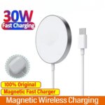 For Magsafe Magnetic Wireless Charger For Apple iPhone 16 15 14 13 11 12 Pro Max X XS XR 8 Plus Charging Mobile Phone PD Cable