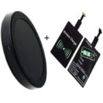 Pocket Universal Mini Wireless Charging Kit Charger Oi Adapter Receptor Coil Receiver For iPhone5 6 6s 7 8 11 Huawei Xiaomi