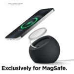 Magnetic Silicone Charging Desk Holder Ball Shape Stand For Magsafe iPhone 16 15 Macsafe Charger Stand Dock Station Accessories