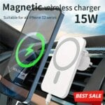 15W Magnetic Car Charger Fast Charging Wireless Charger Car Air Vent Phone Holder Car Adapter For iPhone 15 14 Pro Xiaomi oppo