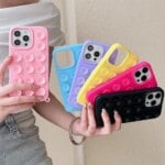 Suction Cup Soft Silicone Phone Case For iPhone 16 Pro Max 11 13 12 14 15 Pro Max Plus Anti-Slip Shockproof Candy Color Cover