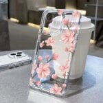 Clear Case For Samsung Galaxy A54 A55 5G Funda S25 S24 S23 S22 S21 Ultra FE Plus A53 A52 A33 A35 A16 A02S A15 Flowers TPU Cover