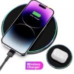 60W Fast Wireless Charger for  Honor 100 Xiaomi 15 14 13 12 12S Pro Ultra/Xiaomi 14T Pro Wireless Charging Pad with Type-C Cable