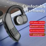 EARDECO Wireless Headphones Bluetooth Earphone with Microphon ENC Noise Cancelling Handsfree Headset Busines Auriculares Driving