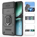 For OnePlus Nord 4 5G Case Car Magnetic Ring Stand Armor Phone Cases for One Plus Nord4 1+Nord 4 2024 CPH2663 6.74" Back Cover