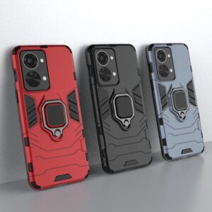 Holder Case For Oneplus Nord 2T 5G Cover For Oneplus Nord 2T 5G Capas PC Back Magnetic Armor Case For Oneplus Nord 2T 5G Fundas